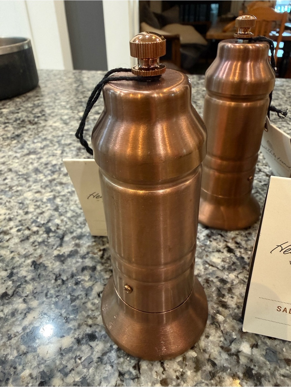 Copper Salt & Pepper Grinder by Hearth & Hand with Magnolia. New. - Picture 3 of 5